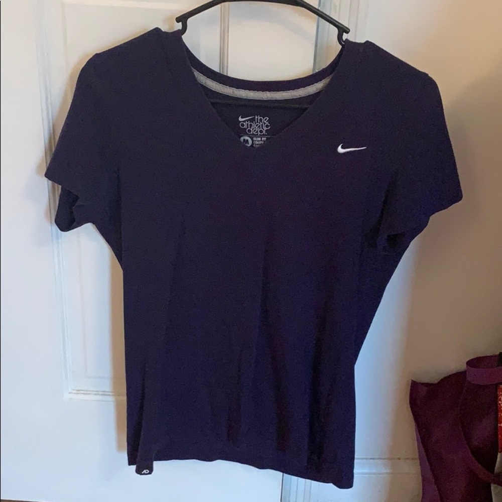Purple Nike tee